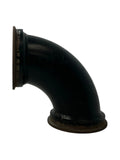 Volvo Penta 3829021 Exhaust Pipe Elbow 4 1/2in Flange OD Steel Cast, OEM