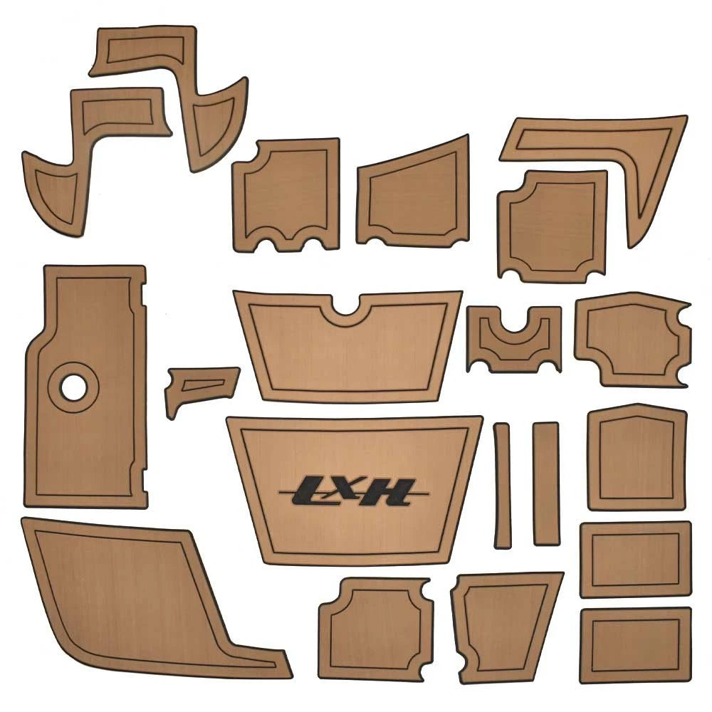 Larson Boat Non-Skid Mats 9TA-170558 - LXH 230 IO Camel Black (20PC)