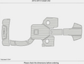 EVA Pad for Cobalt 242 Swim Platform Cockpit (2013)