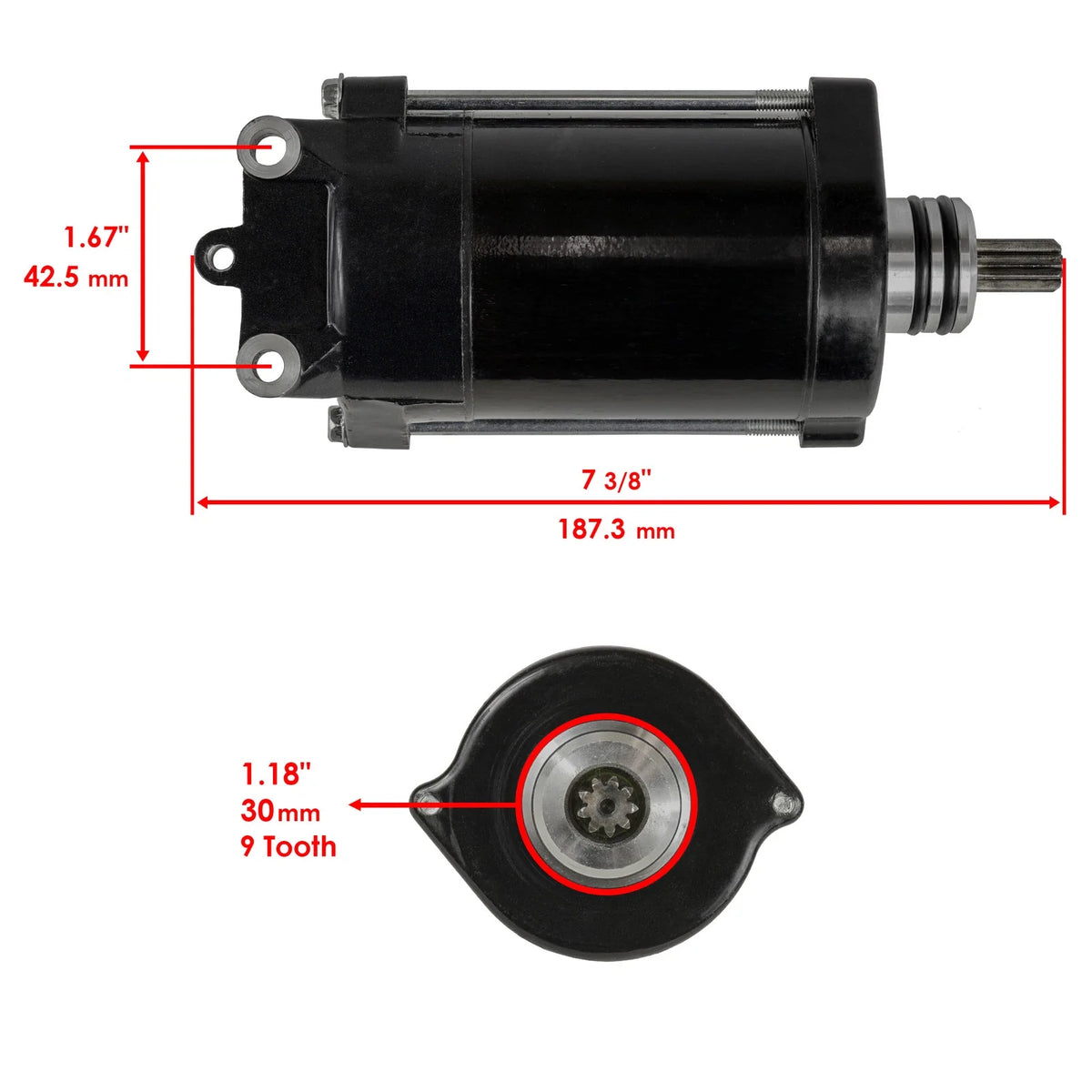 Starter & Drive for Polaris Jetski SL 650 700 750 (1995–2004) 4060118