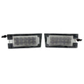 2X White SMD LED License Plate Lights for Jeep Cherokee (2014–2023)