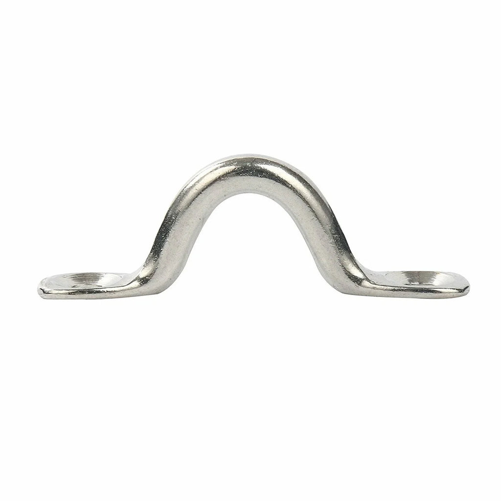 6 Pack Stainless Steel Bimini Boat Top Pad Eye for Marine Use