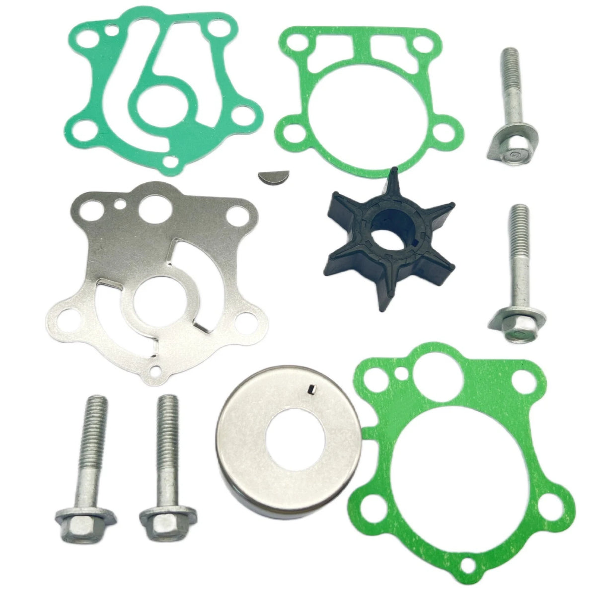 Water Pump Impeller Repair Kit Yamaha 2 Stroke 25 30 HP Outboard 6J8-W0078-A1
