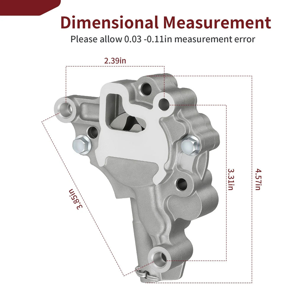 Oil Pump Assembly for Honda Sportrax 400 TRX400EX (1999–2008, 2009, 2012–2014)