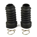 Motorcycle Rubber Front Fork Gaiters Dust Cover Gaitors Boots for Motorbike