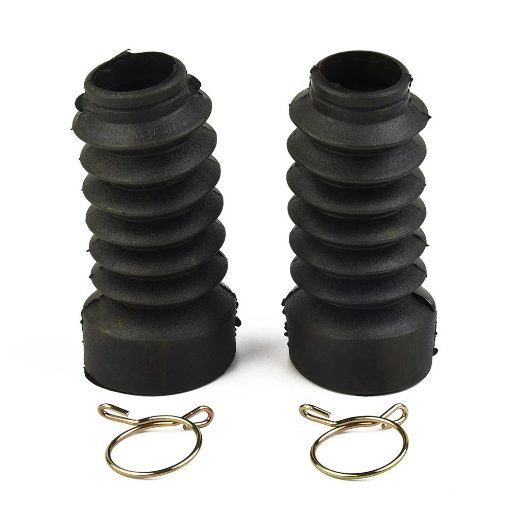 Motorcycle Rubber Front Fork Gaiters Dust Cover Gaitors Boots for Motorbike