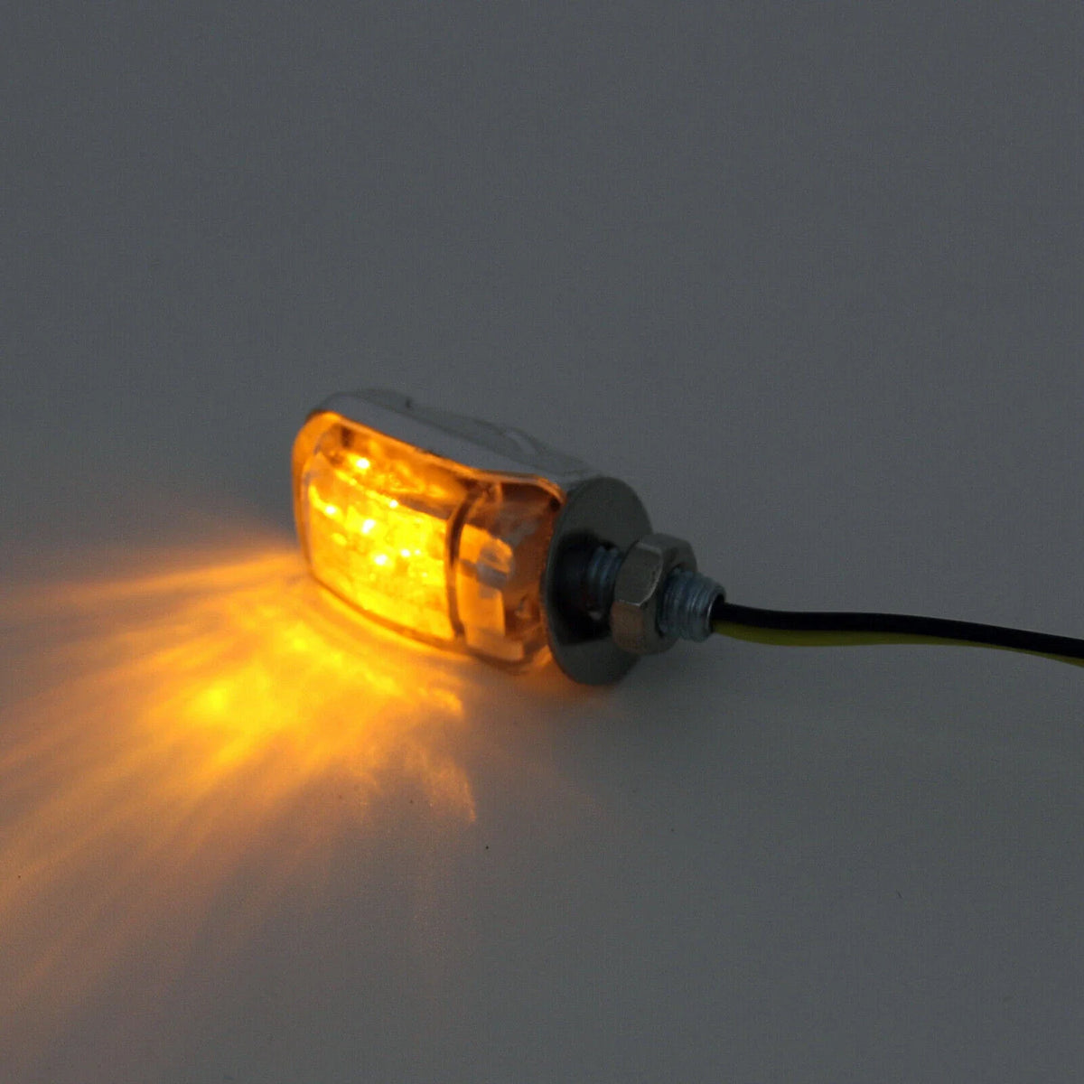 LED Chrome Micro Mini Indicators for Motorcycle (T9)