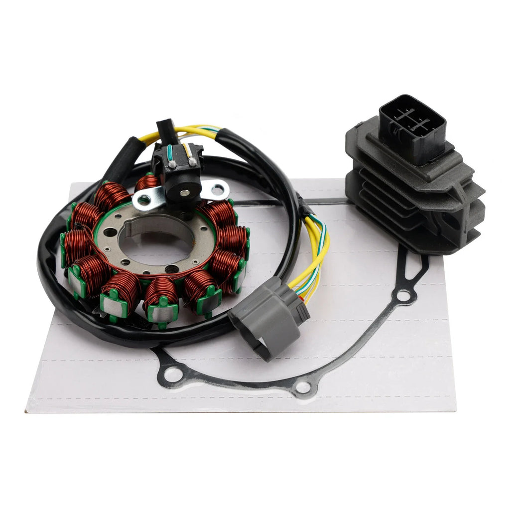 Generator Stator Regulator Rectifier & Gasket for Kawasaki KX250F (2011–2012)