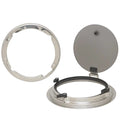 Bomar Boat Portlight Window GLG302GY06 - Carver 10 3/4 Inch Aluminum