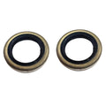 2Pcs Propeller Drive Shaft Oil Seal for OMC (0321466, 321466, 0318223)