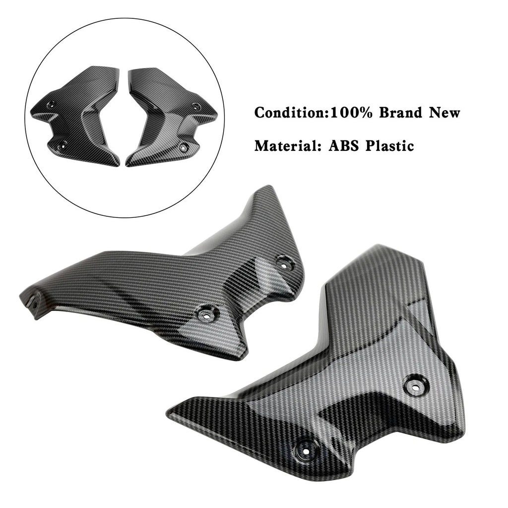 Side Frame Fairing Cowl Guards for BMW R1250GS (2018–2023) Carbon