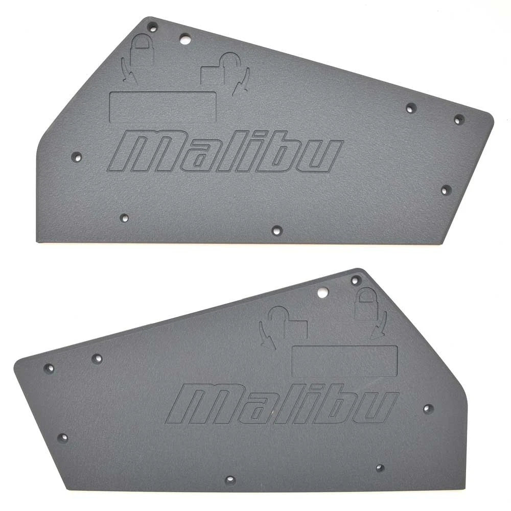 Malibu Boat Inner Tower Base 5550065P.1 - 21 3/4 Inch Gray (set of 2)