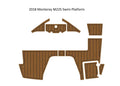 EVA Foam Faux Teak Deck Flooring Step Pad for Monterey M225 (2018)