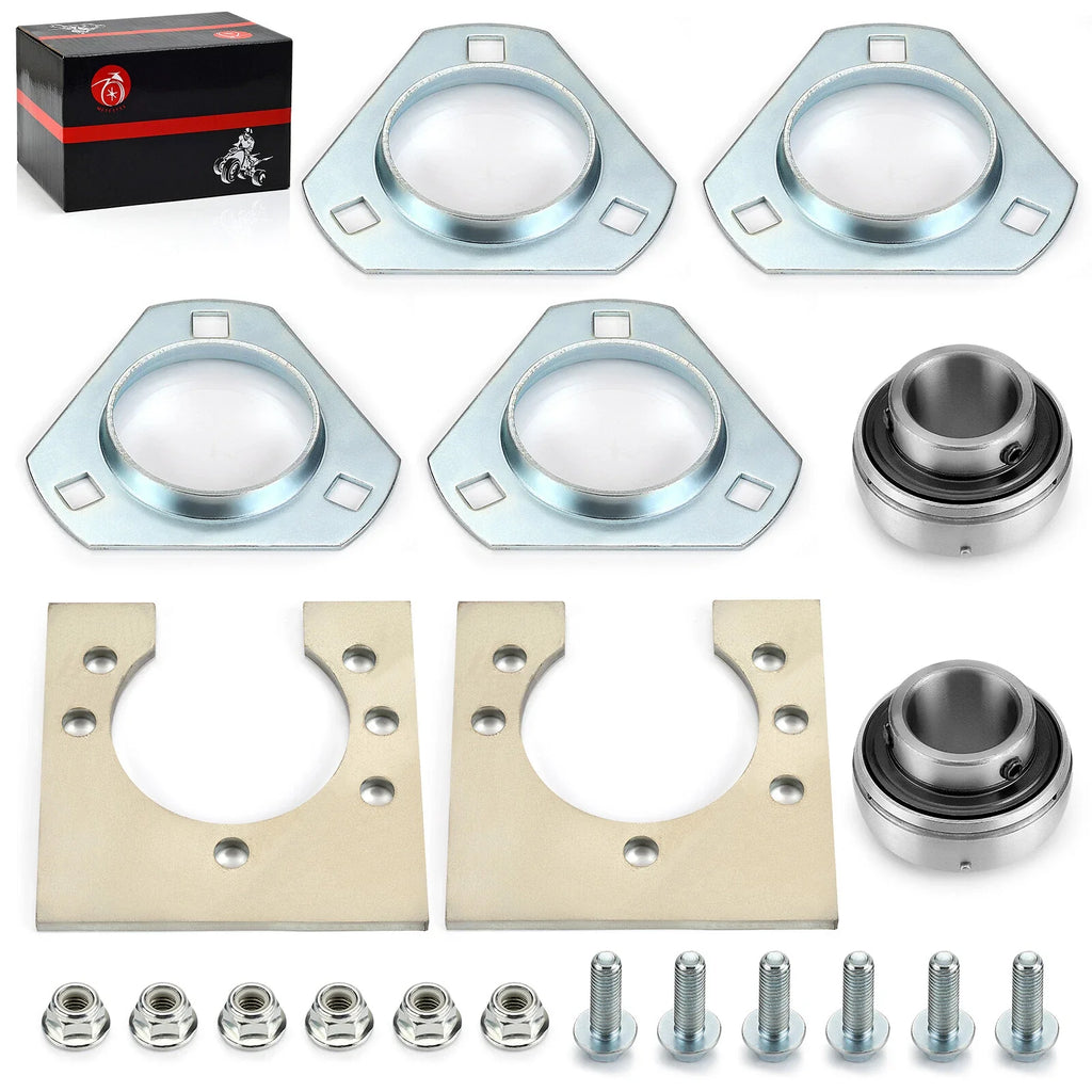 1" Live Axle Bearing Kit for Go-Kart (Fits Mini Bike)
