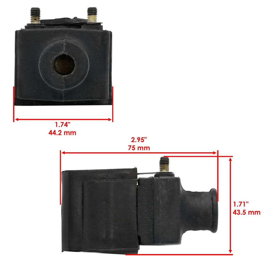 2X Ignition Coils for Mercury Outboard 25Hp (1980–2006)