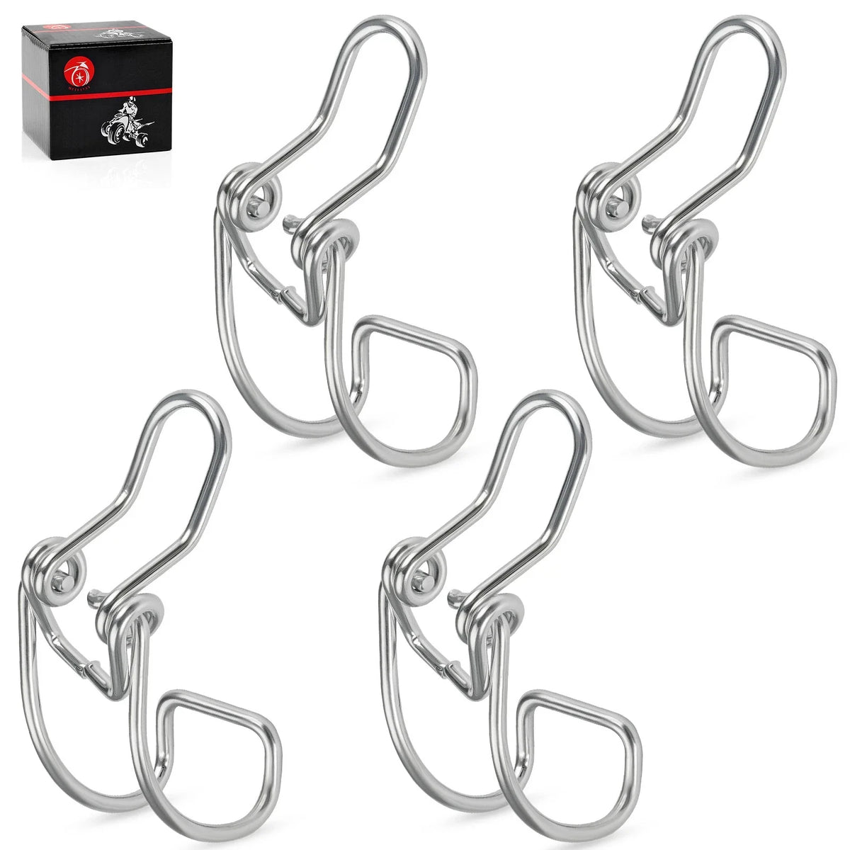 Set of 4 Airbox Clips 7081872 for Polaris RZR XP 1000 RZR XP 4 1000 (2014–2023)