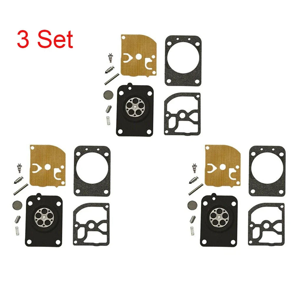Set of 3 Carburetor Repair Kits for Stihl TS410 TS420 (RB-151, 4238 007 1061)