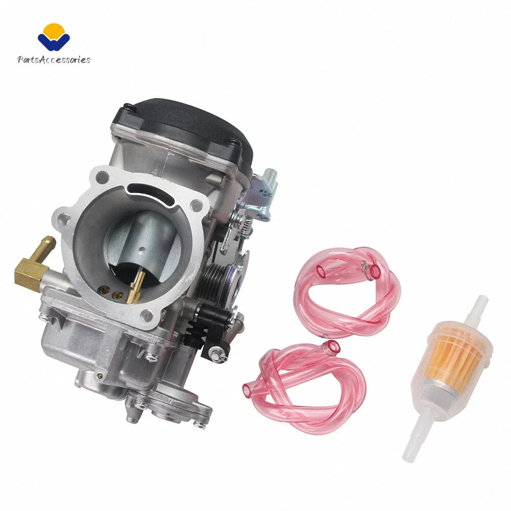 Carburetor & Choke & 51" Throttle Cable for Harley Davidson (1999–2004)