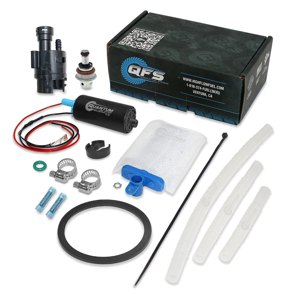QFS Fuel Pump +Reg+Gasket+Fi Lter+strainer 2011 Polaris Sportsman X2 550 2521202