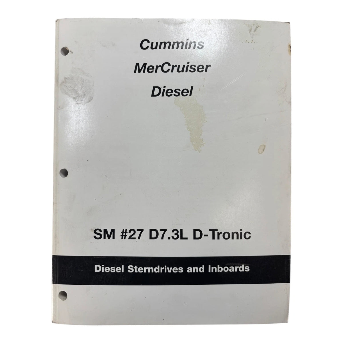 Cummins MerCruiser Diesel SM #27 D7.3L D-Tronic, 90-861784-1 (2002)