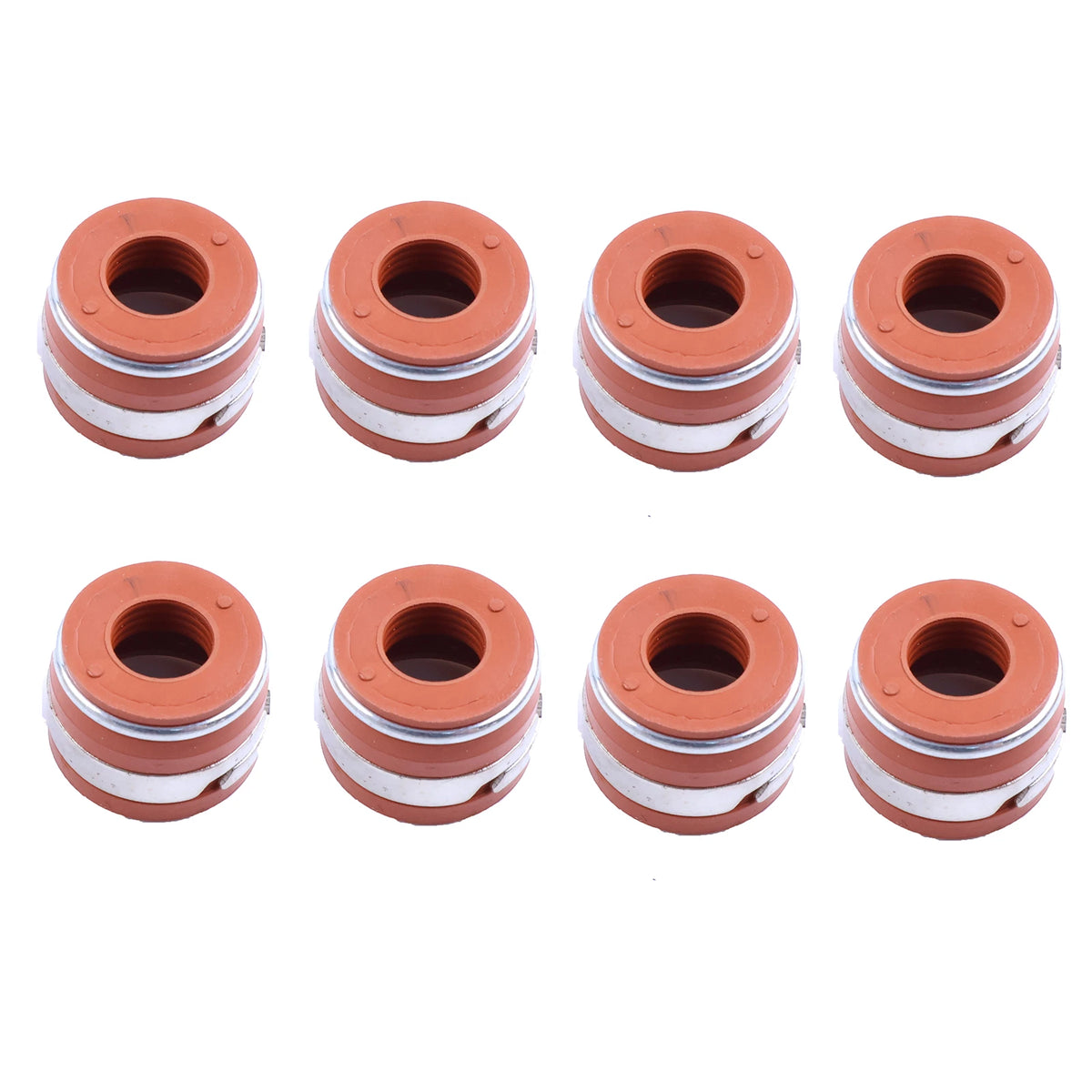 8PCS Valve Stem Seal RE31617 for John Deere 3100 4700 5105 5200 5400 6010 6410