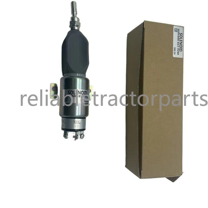 600-815-9260 24V Stop Solenoid Valve for Komatsu WA200 WA200L WA200PT WA250L
