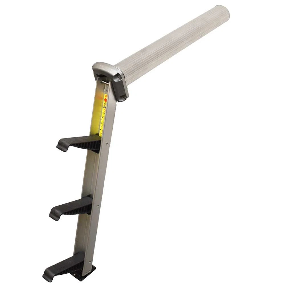 Garelick Boat Pull-Out Transom Ladder 19902-23 - 3 Step 26 1/4 Inch