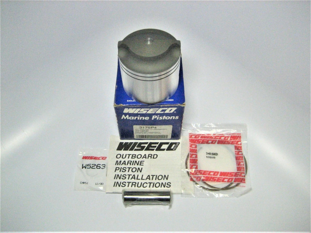 Wiseco 3175P4 1973 OMC Crossflow V4 Marine Boat Outboard Engine Motor Piston Kit