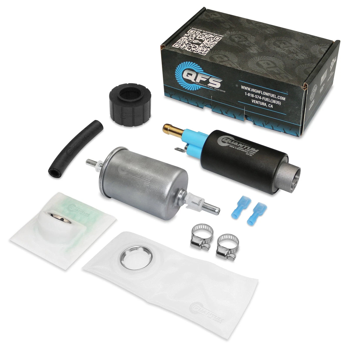 QFS Fuel Pump + Filter for 2004-08 Polaris Sportsman 500 550 700 800 X2 2520498