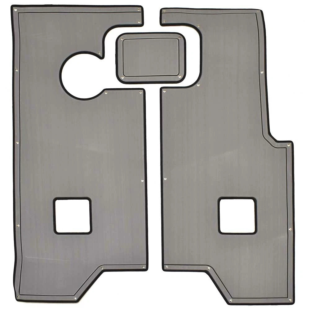 Larson Boat Non-Skid Mats 8137920 - FX 1750 Tiller Cockpit Gray (3PC)