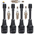 Set of 4 Ignition Coils & Spark Plugs for Nissan Altima 2.5L L4 (2007–2015)