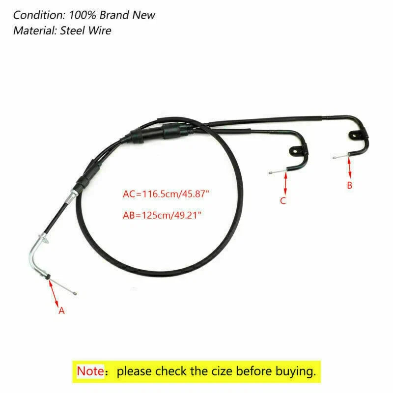 Choke Cable for Arctic Cat 650 V-2 V-Twin (2004–2006) 0487-033 T9