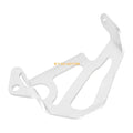 Rear Brake Caliper Guard Silver for Honda CR125R CR250R CR500R (1987–2001)