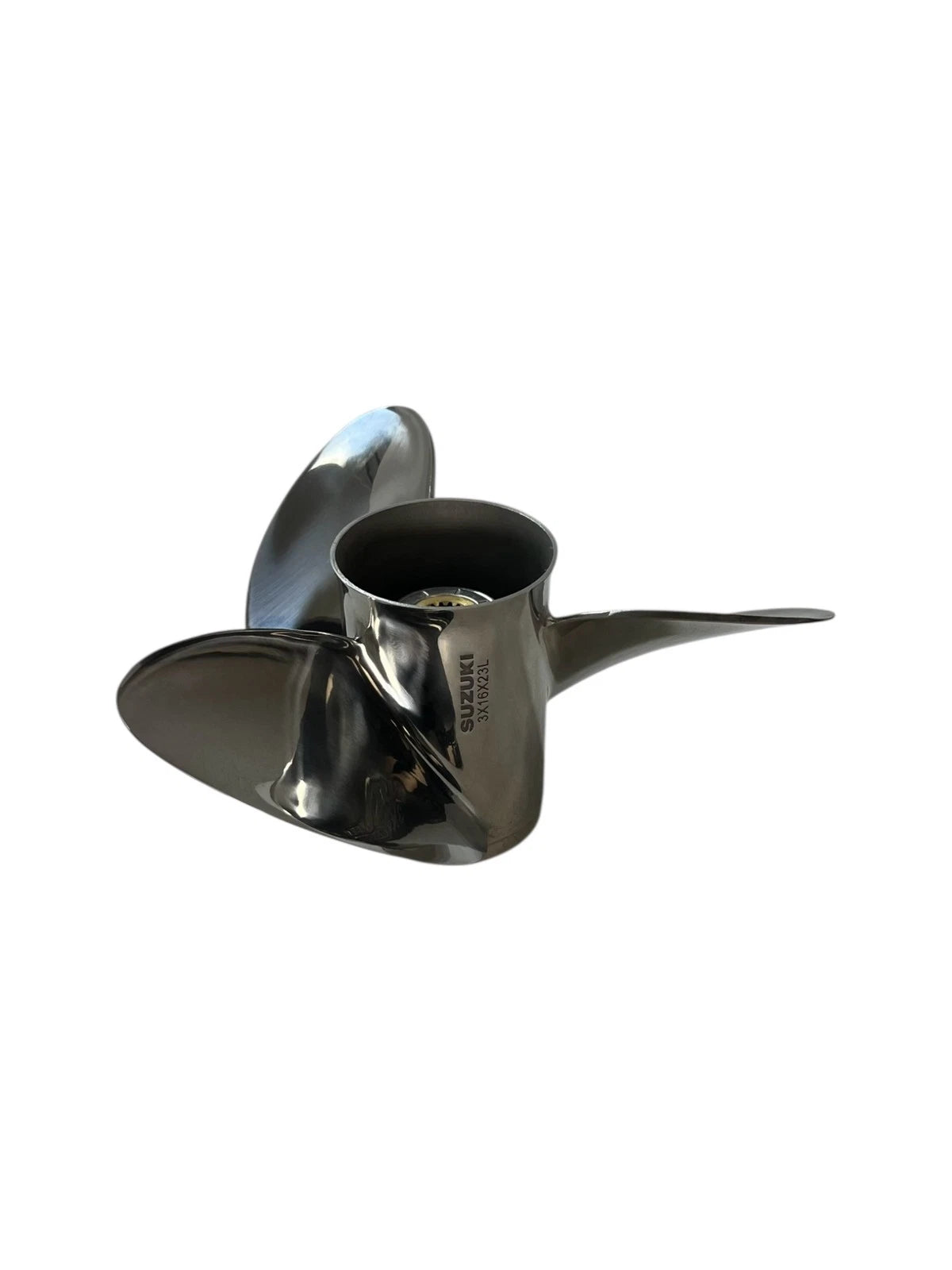 Suzuki Marine 3 X 16 X 23 LH, SS Propeller, 990C0-0080L-23 P,, OEM