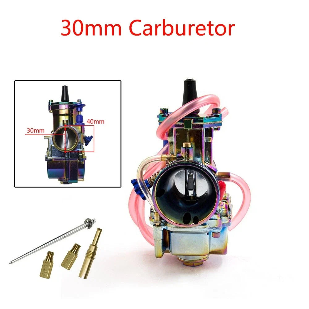 30mm Carburetor with Power Jet for PWK30 150-200cc ATV