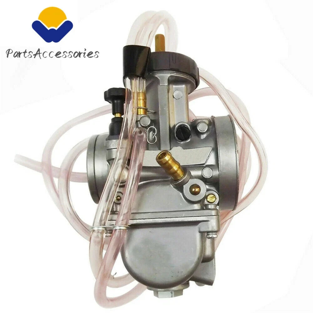 Carburetor & Throttle Cable for Yamaha YZ250 YZ465 Suzuki Quadracer 250 500