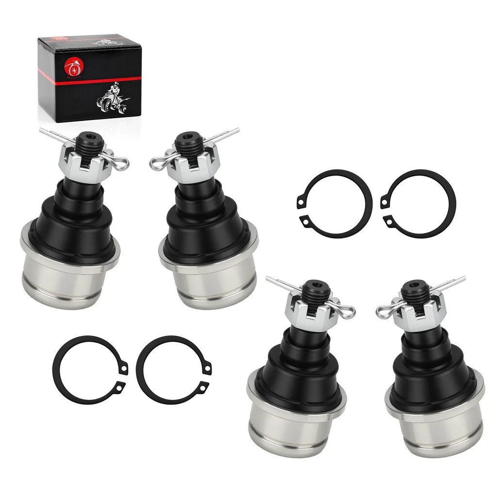 Set of 4 Upper and Lower Ball Joints for Honda Foreman 450 500 520 Rubicon