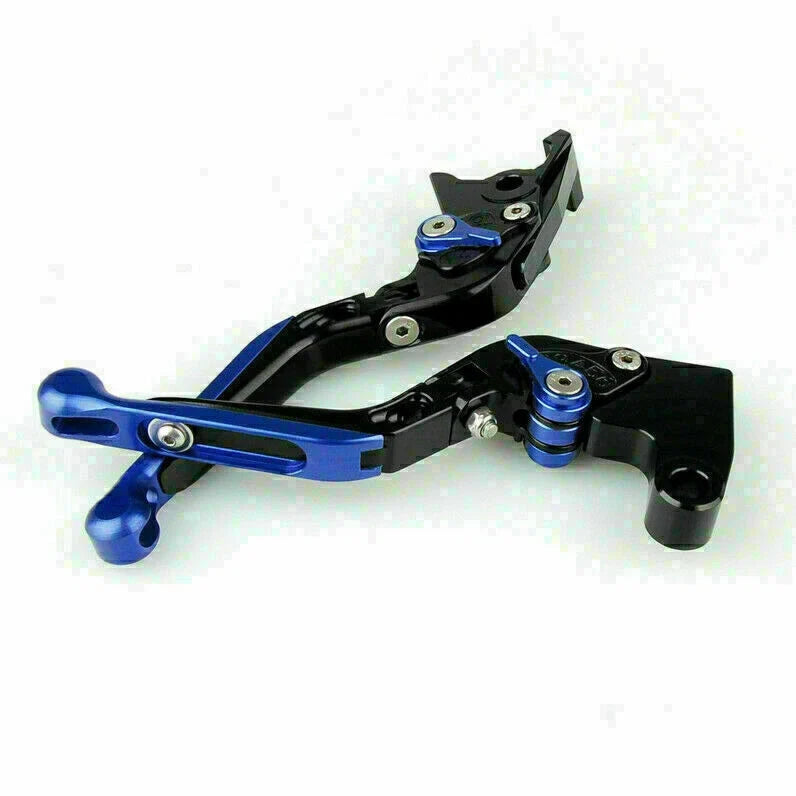 Adjustable Brake Clutch Levers for Honda CBR650F/CB650F (2014–2020) - Blue