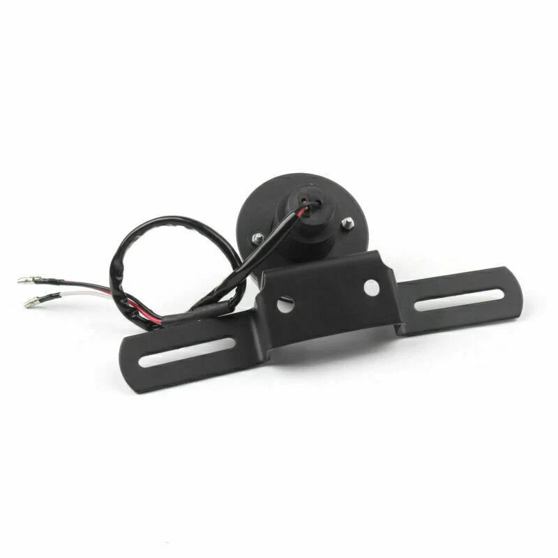Tail Brake License Plate Holder for Bobber Cafe Racer (T9)
