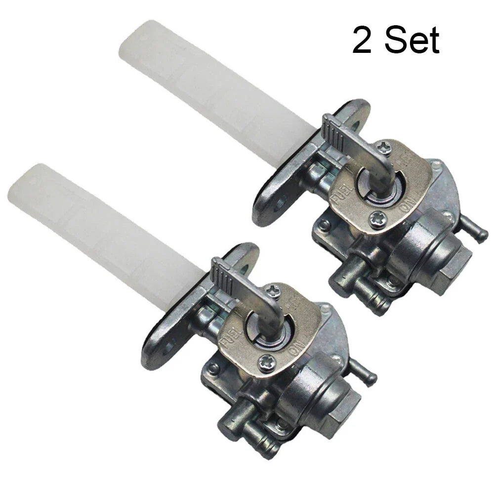 2Pc Gas Tank Fuel Valve Petcock Switch for Kawasaki Vulcan 800 & ZR1200 (1996–2006) 51023-1260