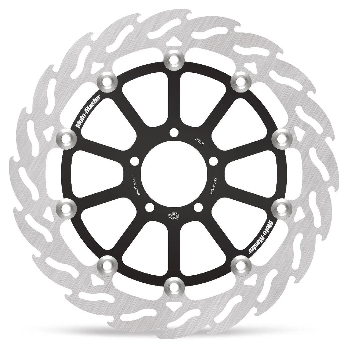 Moto Master Front Floating Brake Disc Flame for KTM 1290 Superduke R EVO 2022-24