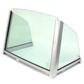 Mako Boat Glass Windshield 162533 - 234 CC 28 Inch Green 2011 (3PC)