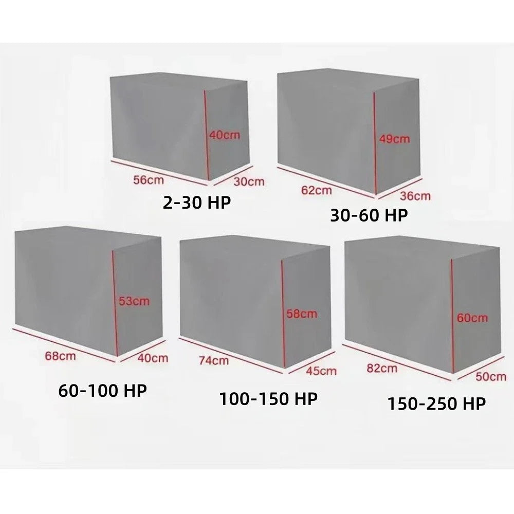 Heavy-Duty Boat Engine Cover for Suzuki 150 175 200 225 250 HP Outboard