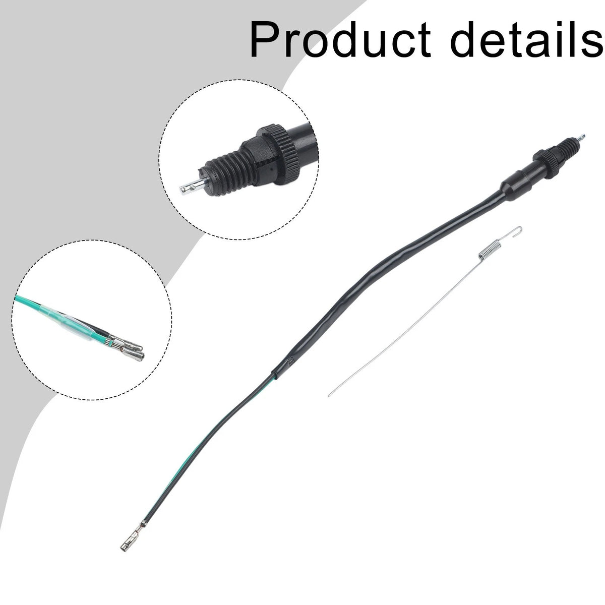 Brake Pedal Switch Male & Female Motorcycle Motorcycles Rear Brake