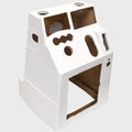 Tracker Boat Blank Steering Center Console - Fiberglass White