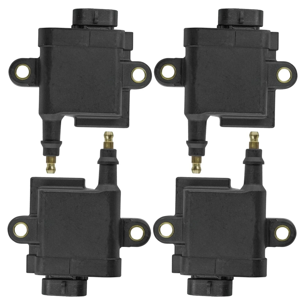 4-Pack Ignition Coils for Mercury Outboard 40 50 60 Hp EFI (4-Cyl 4-Stroke)