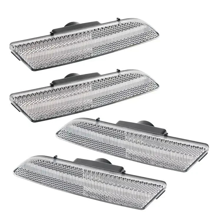 4X Clear Bumper Turn Signal Lamp Side Marker Light for Chrysler Crossfire (2004–2008)