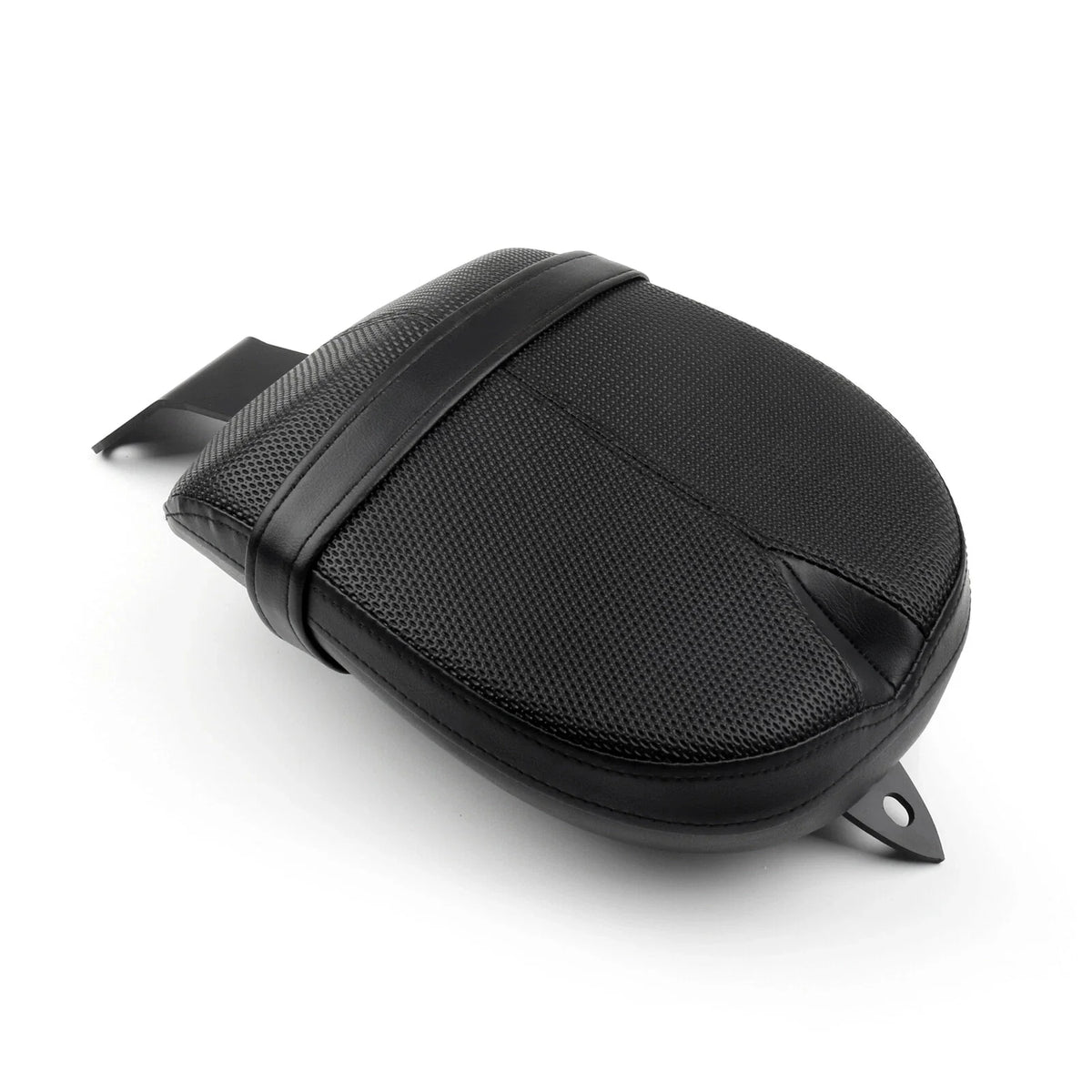 Rear Passenger Pillion Pad Seat for Victory Octane (2017) - Black Leather