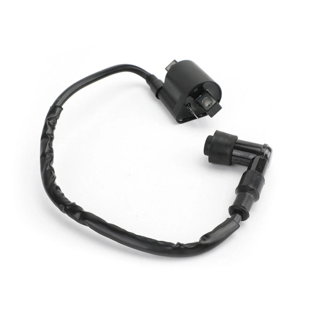 Ignition Coil for 50cc-250cc 110cc T9 (90° Elbow, Cap & Spark Plug Wire)