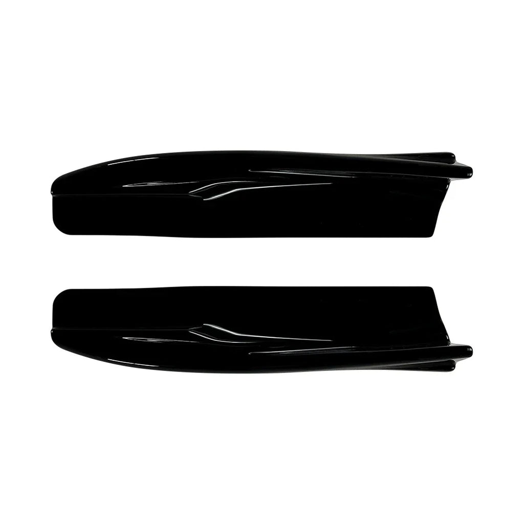 Side Corner Splitter Gloss Black for Audi A5 S-Line (2021–2024)
